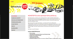 Desktop Screenshot of fahrschule-nonstop.at